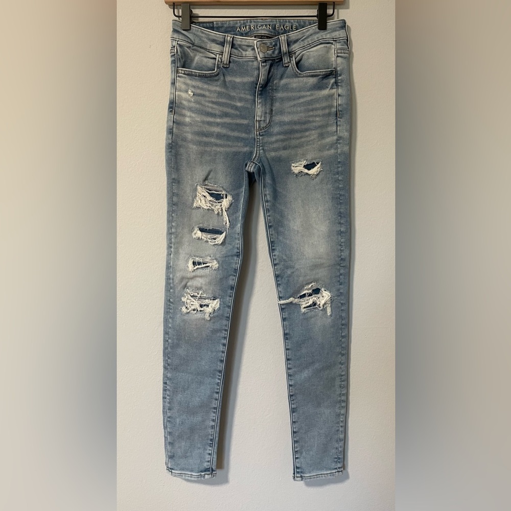 AMERICAN EAGLE Next Level Stretch Jeans Size 2R